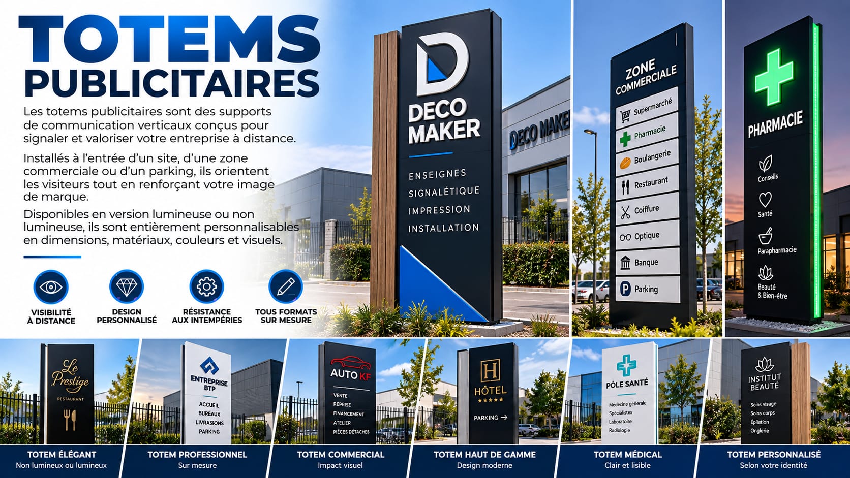 Totems publicitaires